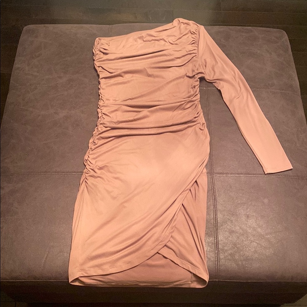 Susana Monaco Asymmetrical One Shoulder Bodycon Dress